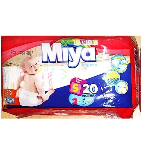 Miya Ultra Absorbent Diapers - 20's