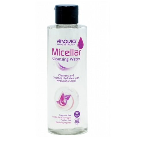 Anovia Micellar Cleansing Water Gentle Face Cleanser Fragrance Free 200ml