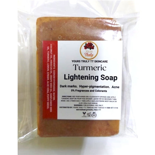 Yours Truly TT Skincare Turmeric Lightening Soap