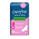 Carefree Ultra Thin Super/Long Pads with Wings -28ct