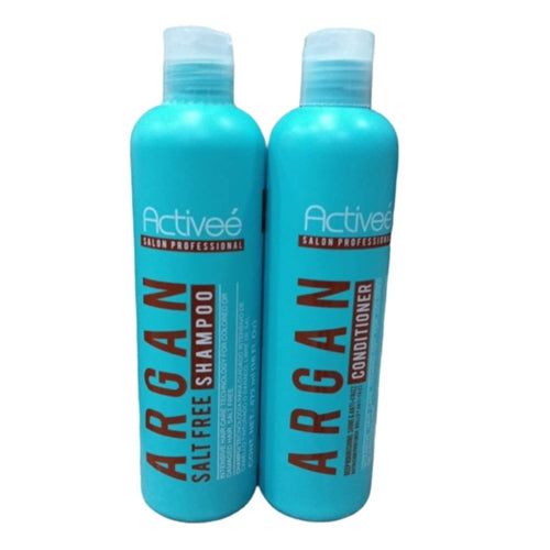 Activee Salon Professional Argan Oil Salt Free Intensive Hair Care Technology 16 oz