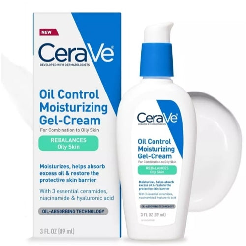 CeraVe Oil Control Face Gel Cream - 3 fl oz