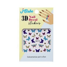 JBabe 3D Nail Decal Stickers