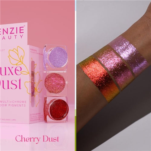 Kenzie Beauty Luxe Dust Cherry Multi Chrome Pigments