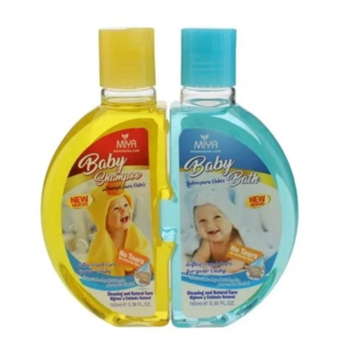 Miya Baby Shampoo + Baby Bath 160mlx2