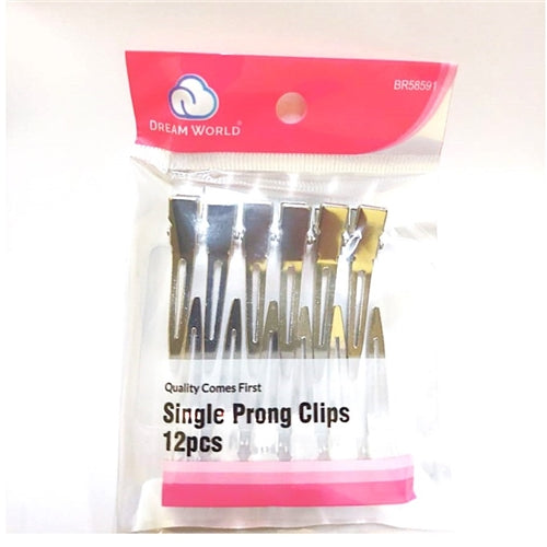 Dream World Single Prong Clips 12pcs