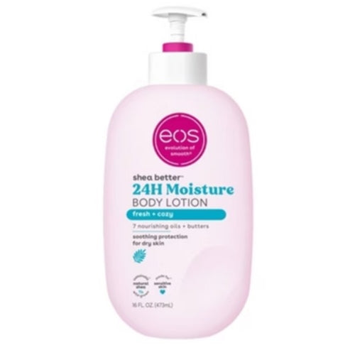 EOS Shea Better Fresh and Cozy Moisture Body Lotion - 16 fl oz