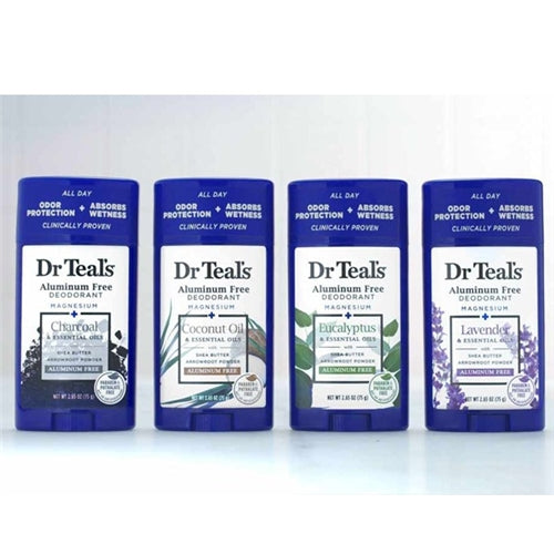 Dr Teal's Aluminum Free Deodorant - Antioxidant Rich Formula 2.65oz