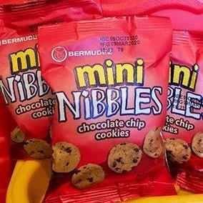 Bermudez Mini Nibbles Chocolate Chips Cookies 30g