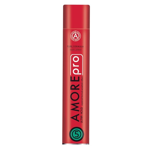 Amore Pro Pure Formula Hair Spray, Ultra Hold 400ml