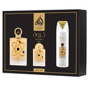 Lattafa Pride Tharwah Gold 3pc Gift Set