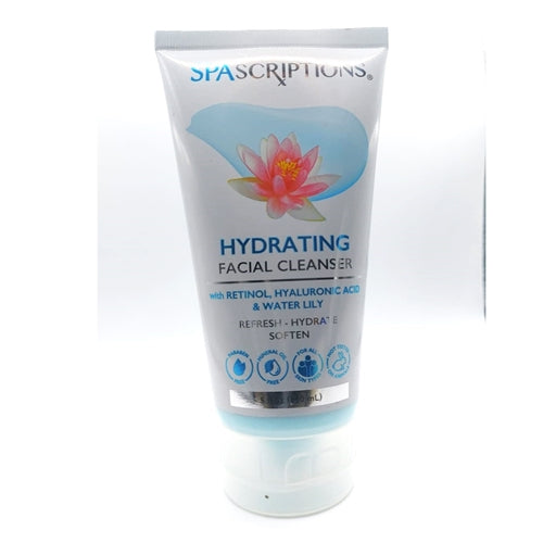 Spascriptions Hydrating Facial Cleanser With Retinol, Hyaluronic Acid & Water Lily 5 fl oz