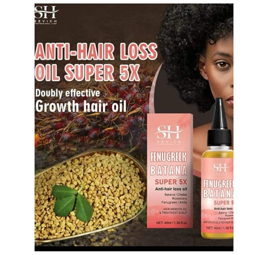 Sevich Fenugreek Batana Super 5X Anti Hair Loss Oil 40ml