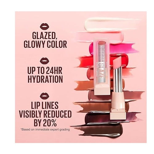 Maybelline Lifter Glaze Oil Balm with Hyaluronic Acid and Hydrating Oil Blend, Lip Balm