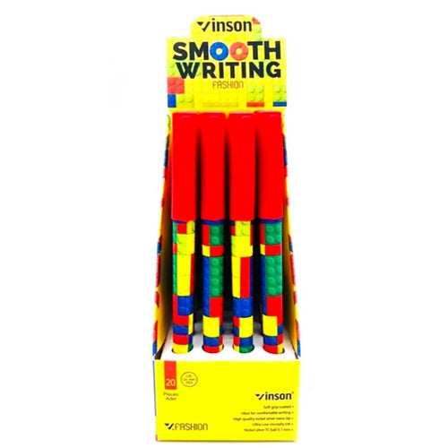 Vinson Smooth Writing Lego Single Pens