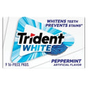 Trident White- Peppermint Gum 16pcs