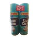 Xtracare Extra Moisturizing Shave Cream- Value Pack 14ozx2