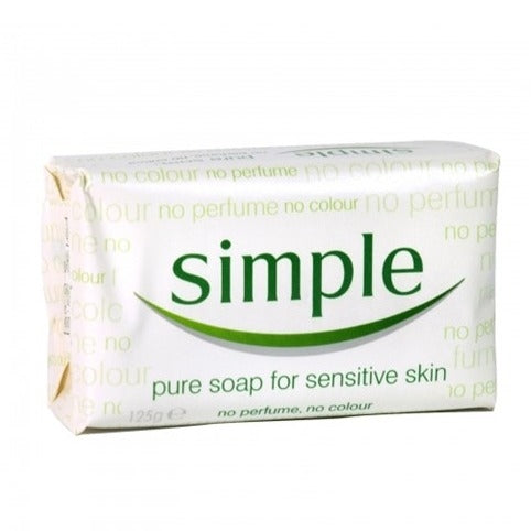 Simple Pure Bath Soap For Sensitive Skin 100g