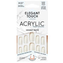 Elegant Touch Acrylic Color Infused Press On Nails - 24 Nails