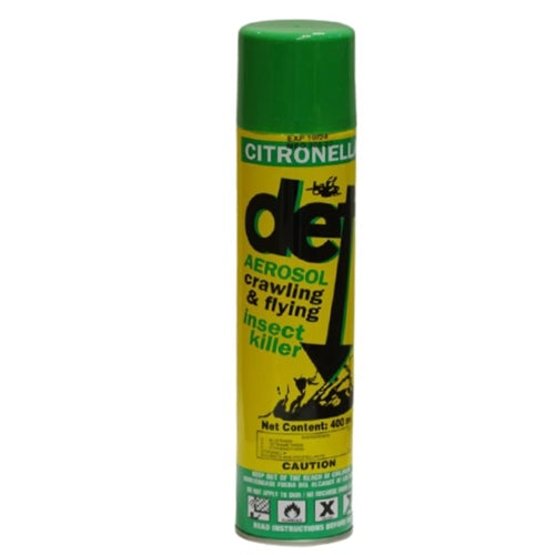 Det Insecticide Citronella Aerosol Spray 400ml