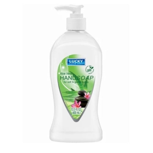 Lucky Super Soft Liquid Soap Aloe Vera 13.5 Oz