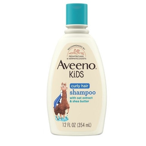 Aveeno Kids Curly Hair Products with Shea Butter, Gentle Scent - 12 fl oz