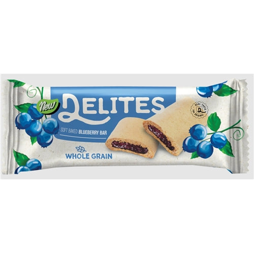 Delites Whole Grain Soft Baked Blueberry Bar 25g