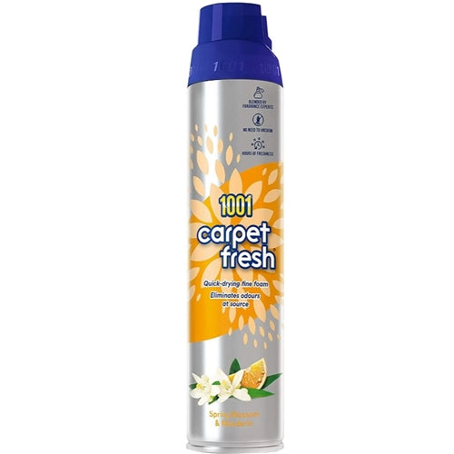 1001 Carpet Fresh Spring Blossom & Mandarin Carpet Freshener, 300ml
