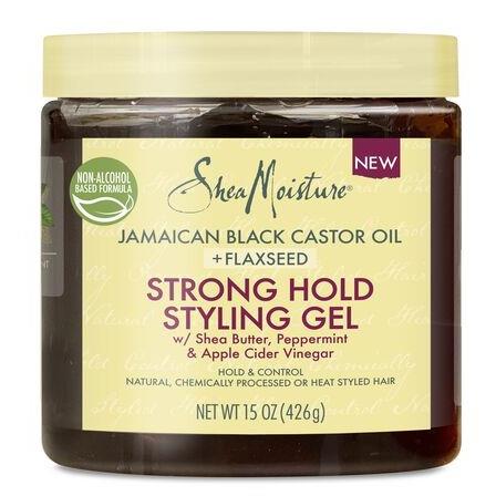 SheaMoisture Jamaican Black Castor Oil and Flaxseed Paraben-Free Anti-Frizz Hair Gel 15 oz