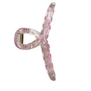 Must Have Beauty Pink Transparent Claw Clip -1Pc
