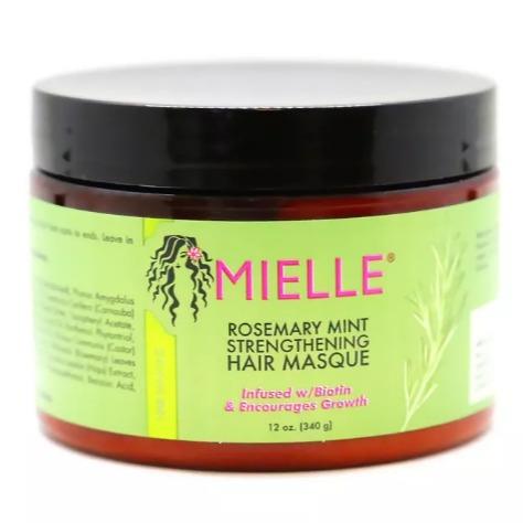 Mielle Organics Rosemary Mint Strengthening Hair Masque - 12oz