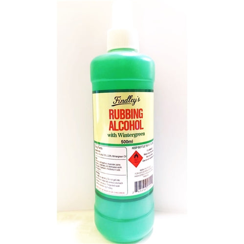 Findley's Rubbing Alcohol With Wintergreen 500ml