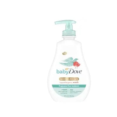 Baby Dove Sensitive Care Hypoallergenic Wash 13oz