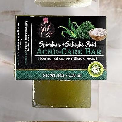 Creamy Luxe Spirulina + Salicylic Acid Acne Car Bar 4oz