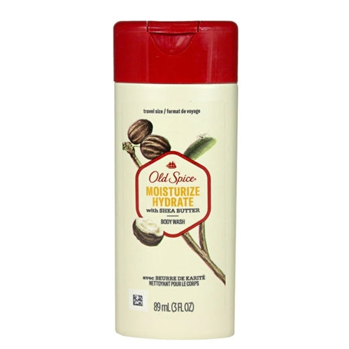 Old Spice Men's Moisturize Body Wash with Shea Butter - 3 oz.