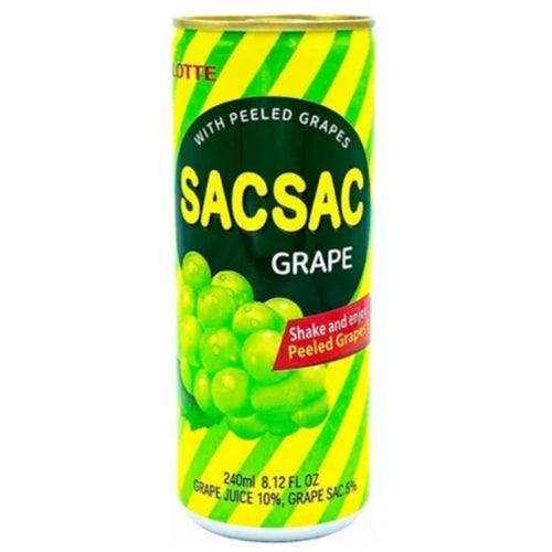 Lotte Sac Sac Juice 240ml - Grape