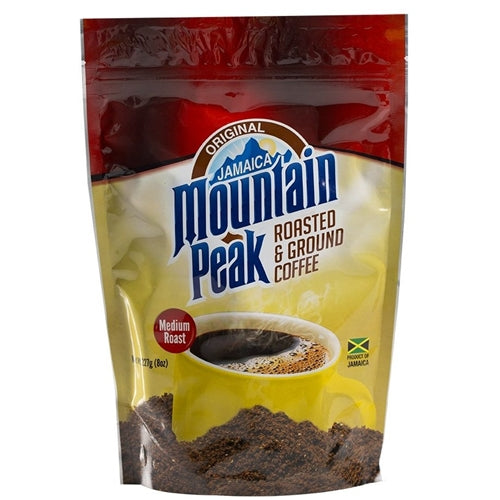 Mountain Peak Original Jamaican Rosted & Ground Coffee 8oz