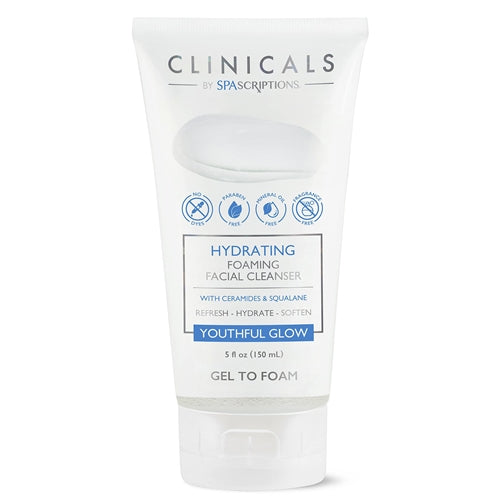 SpaScriptions Clinicals Hydrating Foaming Facial Cleanser with Ceramides 5oz