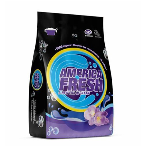 America Fresh Powdered Detergent Violet Fragranced 1Kg