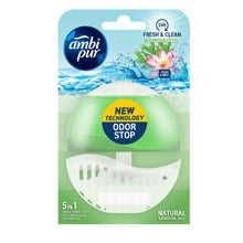 Ambi Pur 5 In 1 Anti Deodorizing Liquid Toilet Rim Freshener 55ml