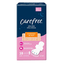 Carefree Ultra Thin Overnight Pads with Wings - 28ct