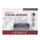 Kiss iENVY Individual Cluster Lash Glue, Strong Hold Individual Lash Adhesive, Waterproof Long-Lasting Individual Lash Glue, Jet Black