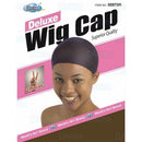 Deluxe Wig Cap - 2 Pack Black