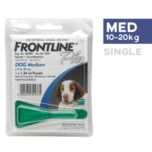 Frontline Plus Dog Treatment 10-20kg