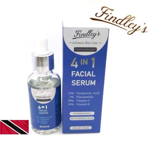 Findley's Advanced Skin Care 4 In 1 Strong Super Facial Serum 1 fl oz