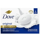 Dove Moisturizing Cream Beauty Bath Soap - 4 Pack x 106g