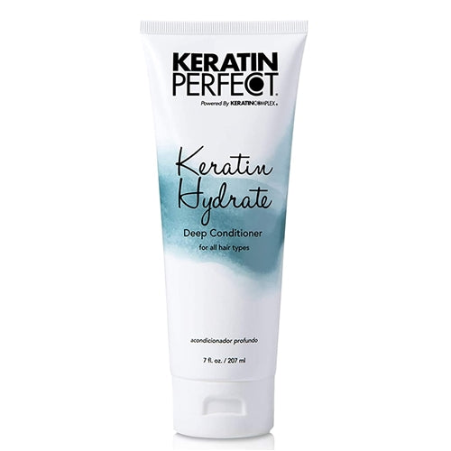 Keratin Perfect Hydrate Deep Conditioner - Salon Level Treatment- Suitable For All Hair Types - 7 Oz