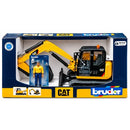 Bruder Cat Mini Excavator With Worker
