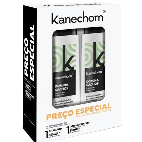 Kanechom Kit Domina Cachos Curly Hair Shampoo and Conditioner 350mlx2