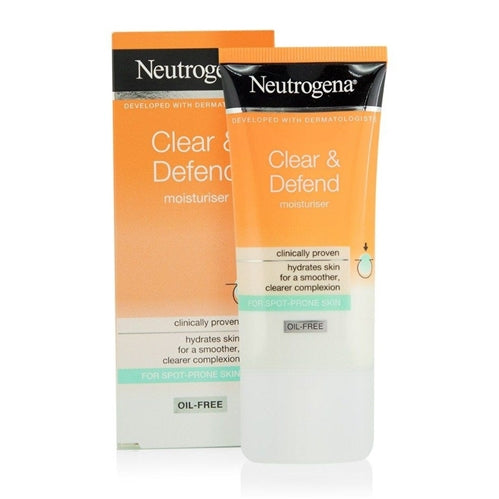 Neutrogena Clear & Defend Oil Free Moisturiser - 50ml
